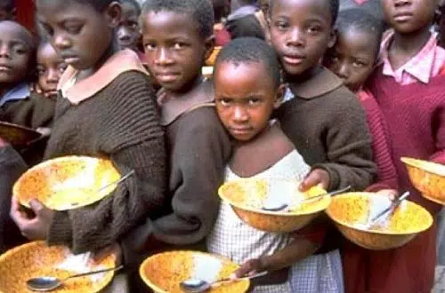 The number of people exposed to hunger in Africa has increased dramatically in 2021 (Internet)